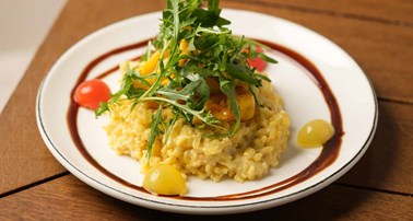 Seafood Saffron Risotto